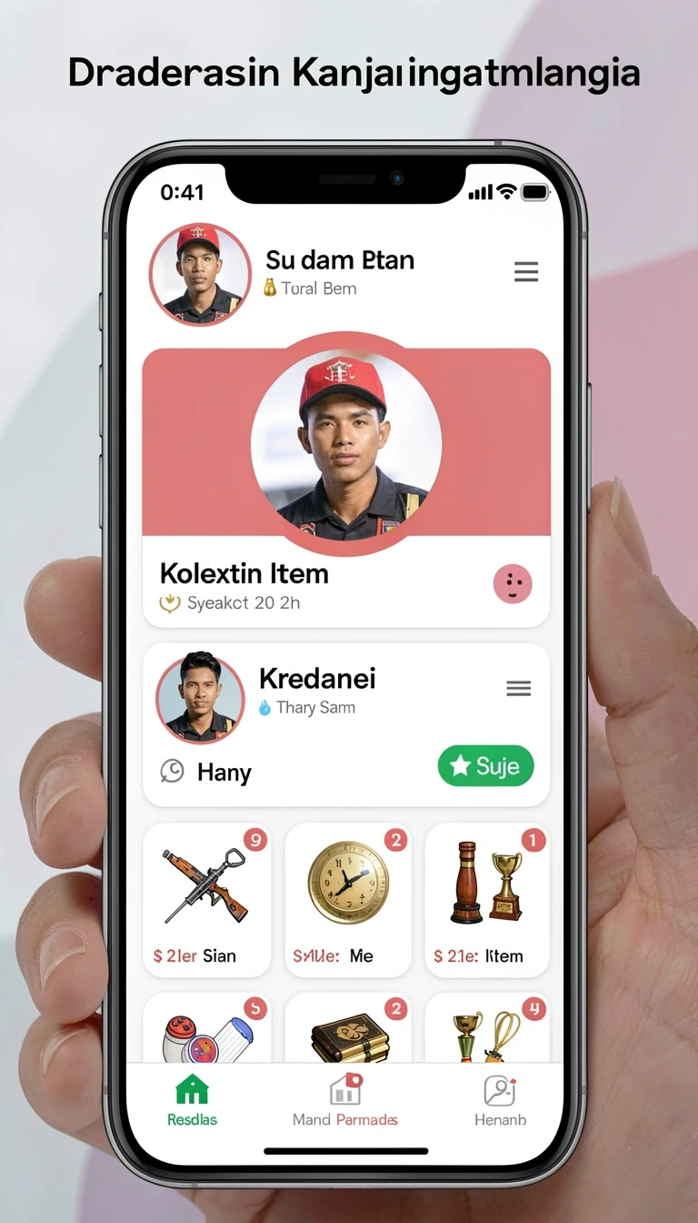 Tampilan utama aplikasi idrok App APK Terbaru yang intuitif dan efisien.